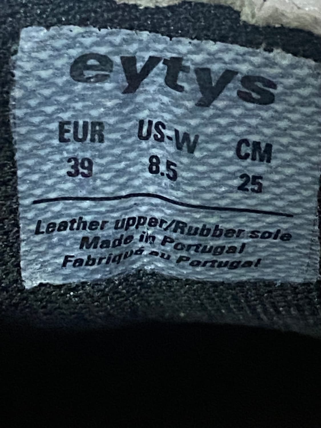 EYTYS 이티스 로우탑 스웨이드 트레이닝 스니커즈 250mm 상품이미지7