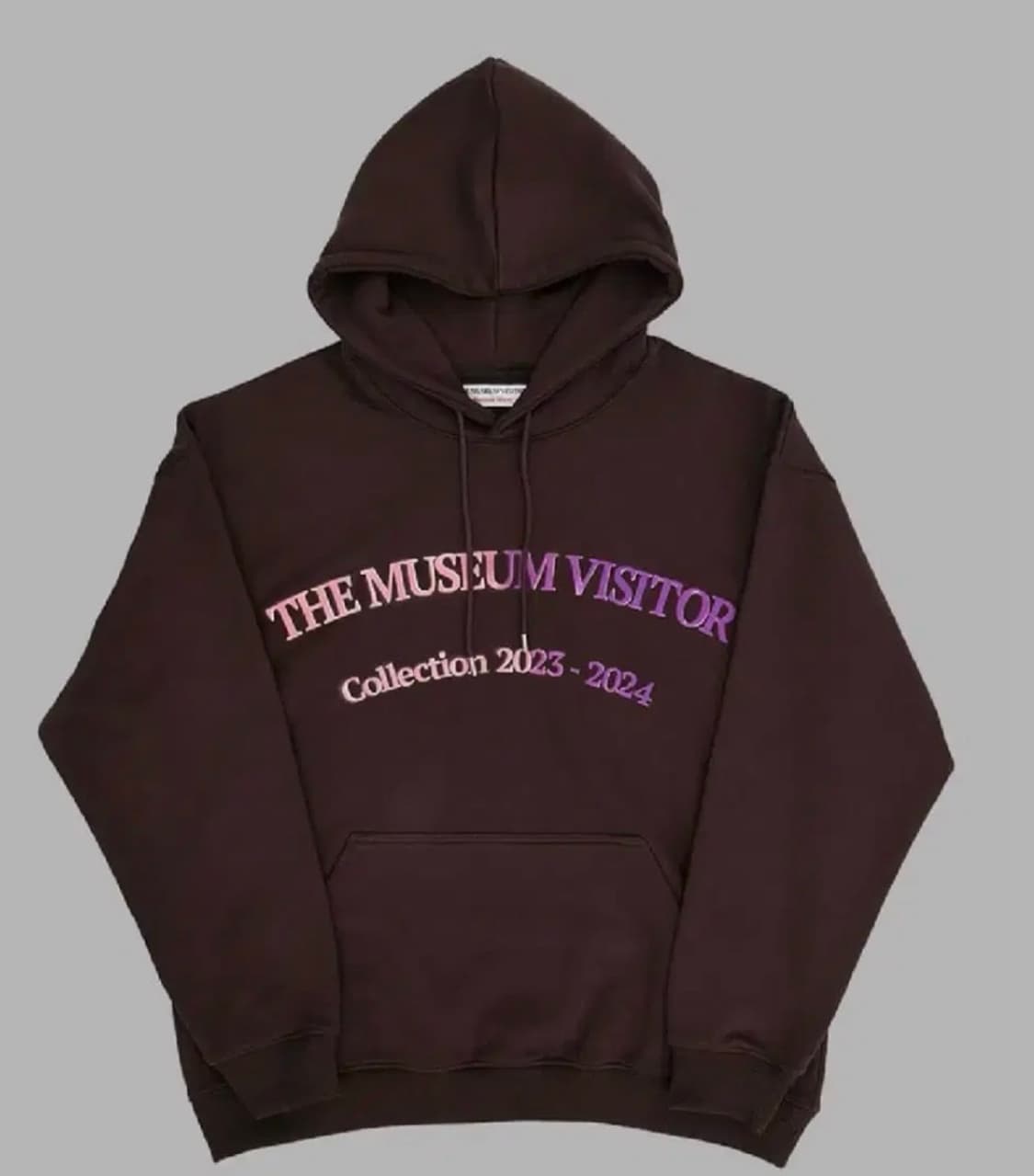 (M)더뮤지엄비지터 후드티 브라운 상품이미지1