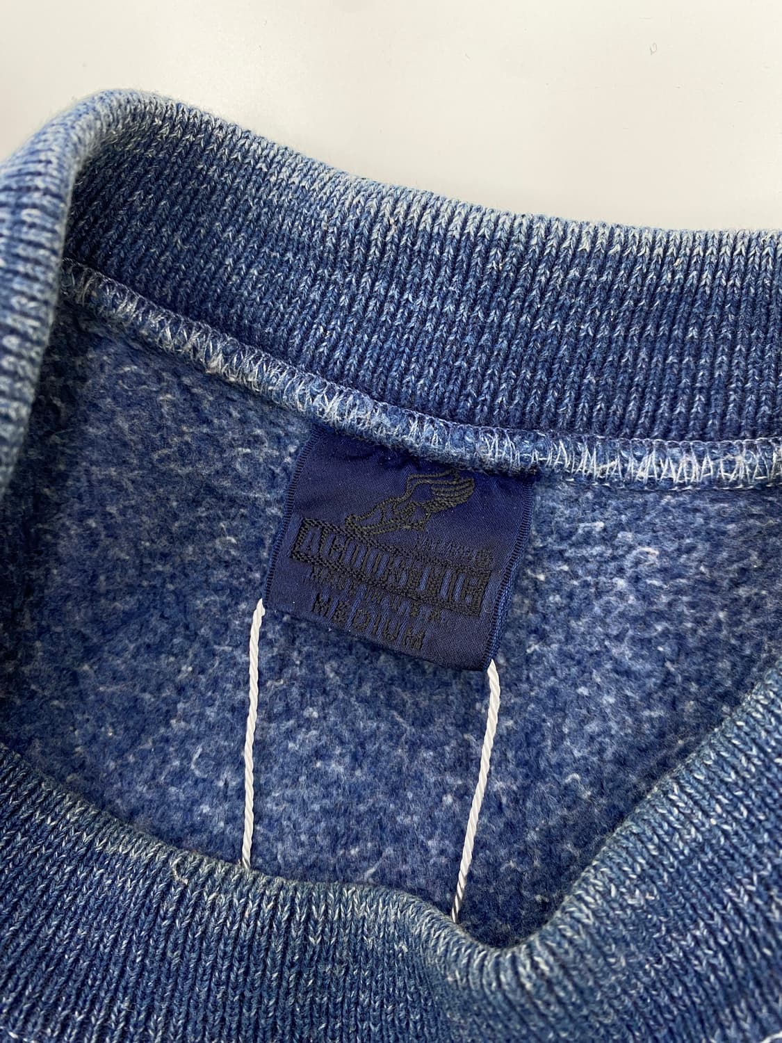 Acoustic 인디고 리버스위브 스웻셔츠 상품이미지8