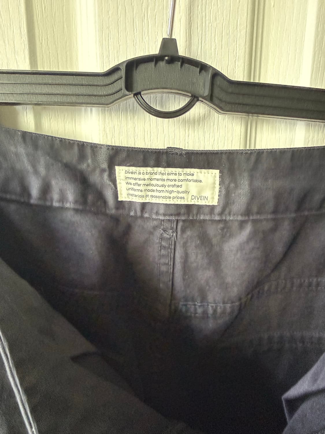 다이브인 [무민서 콜라보] 워시드 루즈드 와이드 코튼 팬츠 상품이미지3