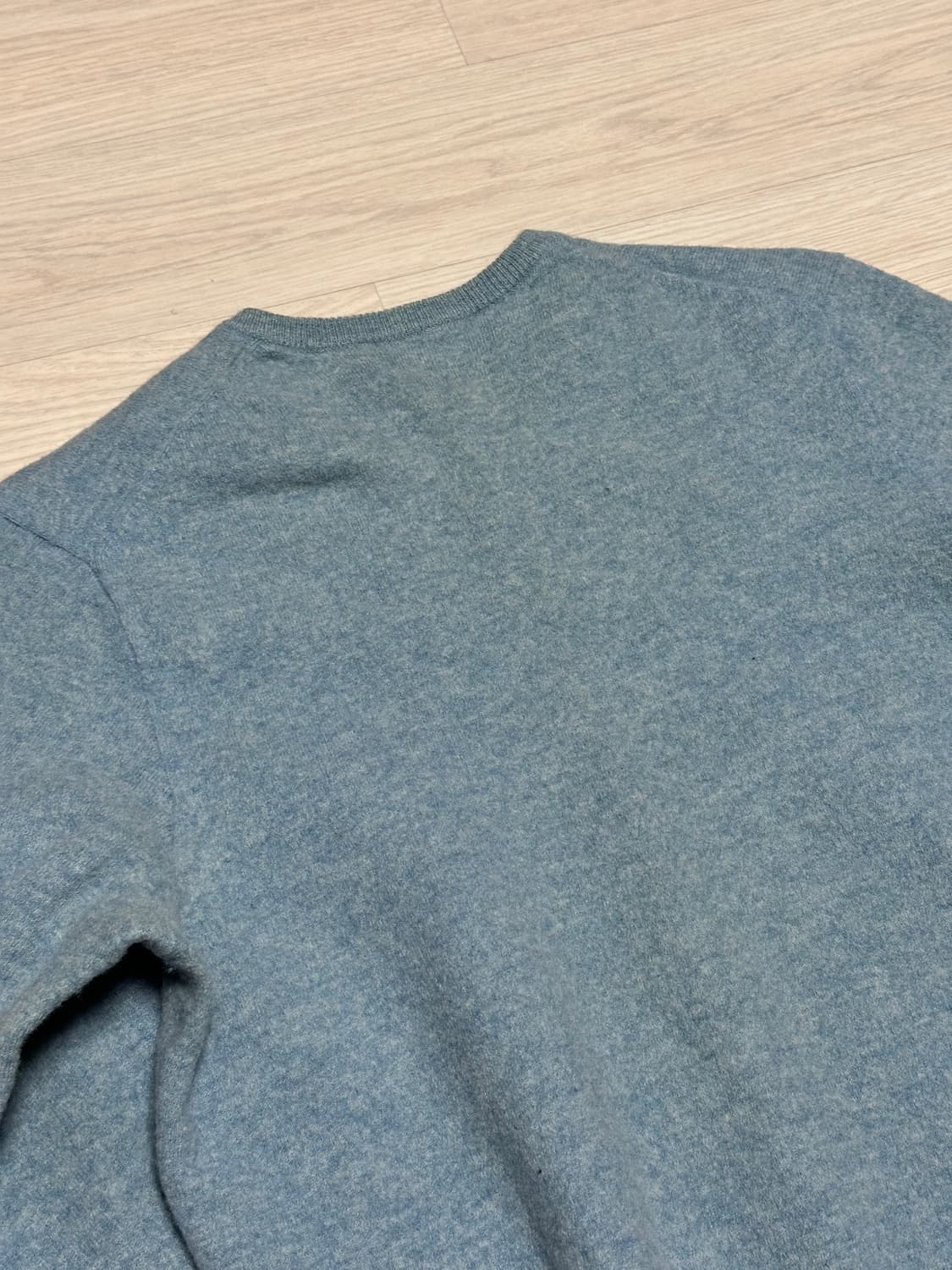 폴로 랄프로렌 메리노울 핑크포니 라운드넥 니트 상품이미지4