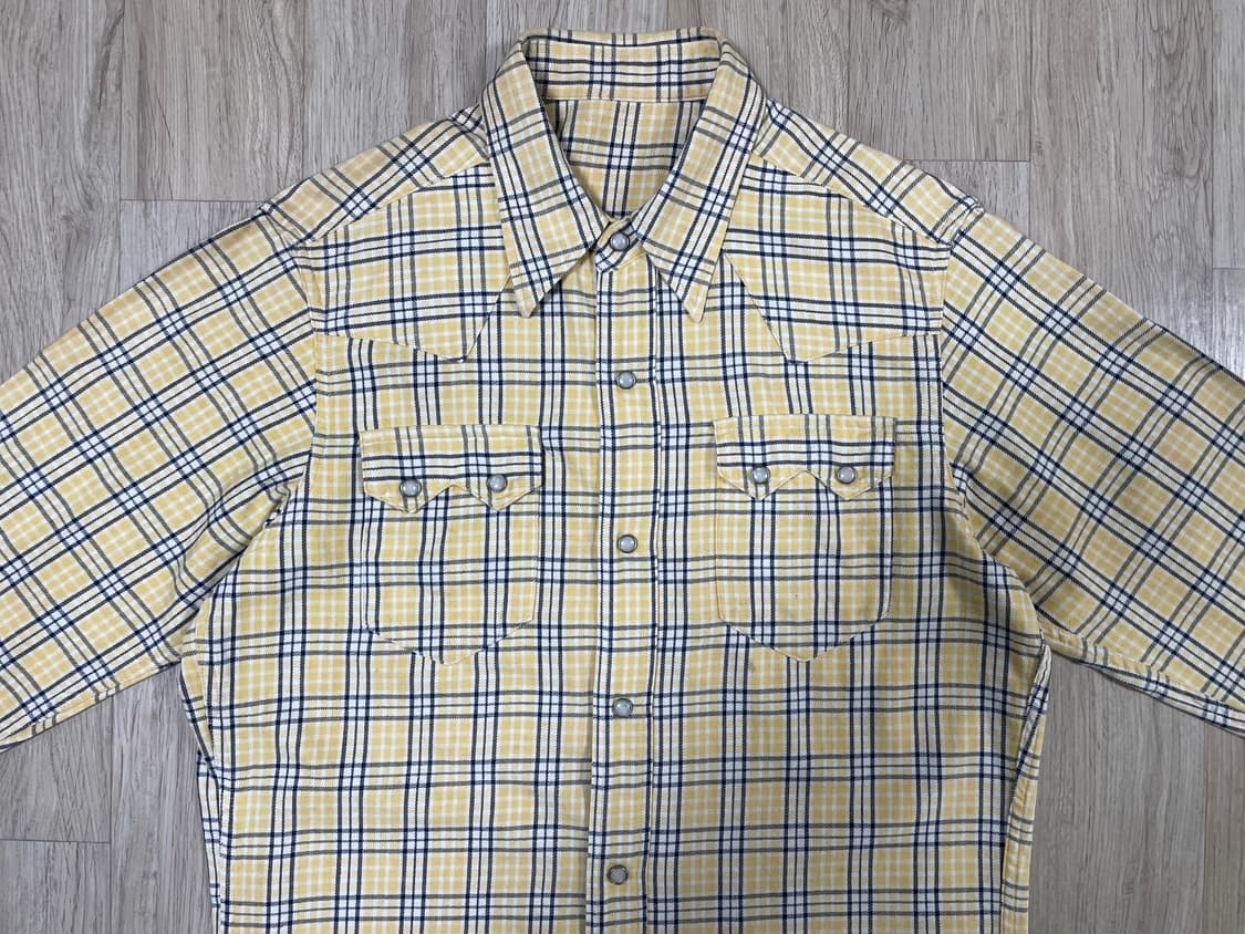 95~100) 50's 복각 리바이스 LVC 재팬 웨스턴셔츠(일본제) 상품이미지5