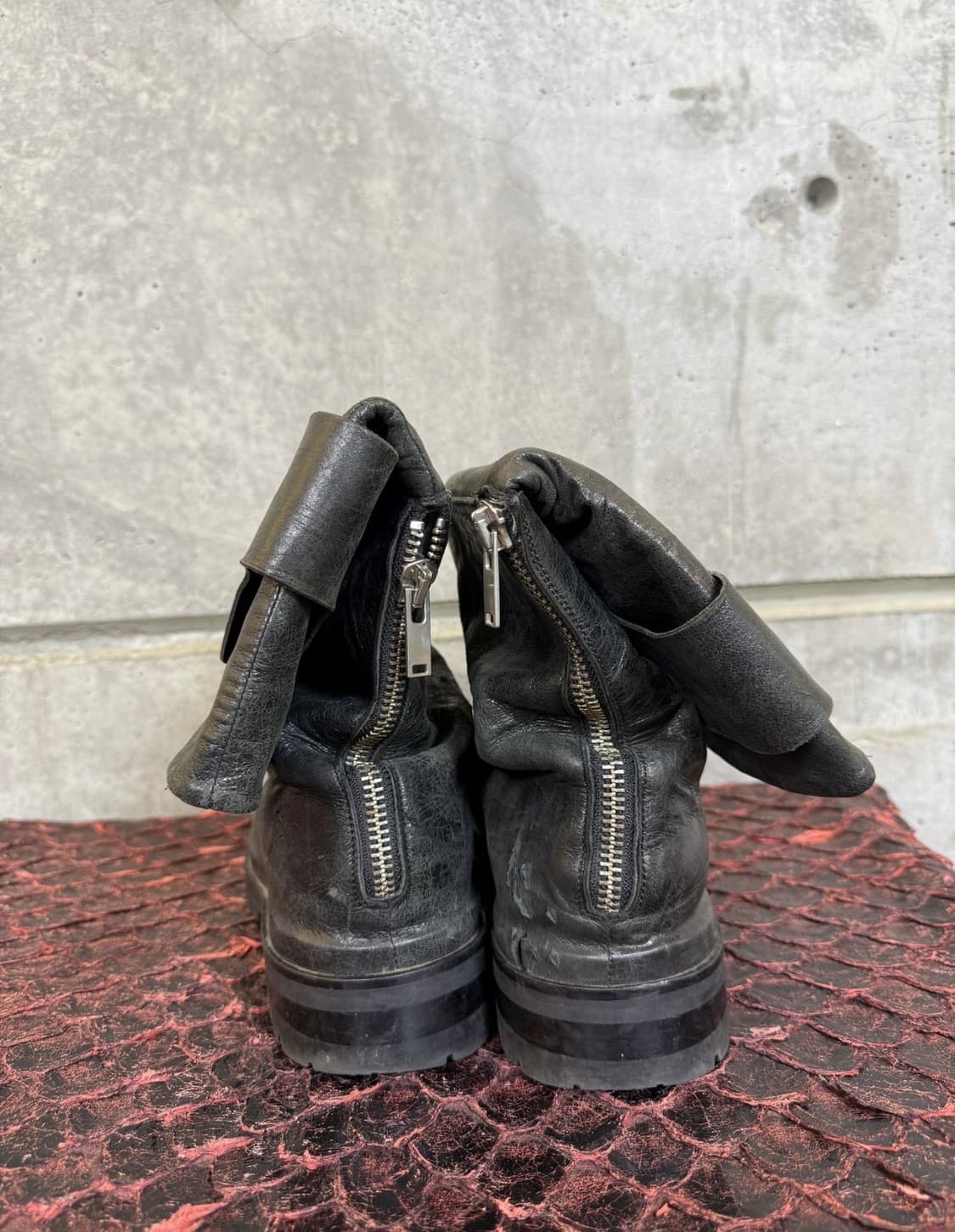 424 leather dragon rider boots  상품이미지7