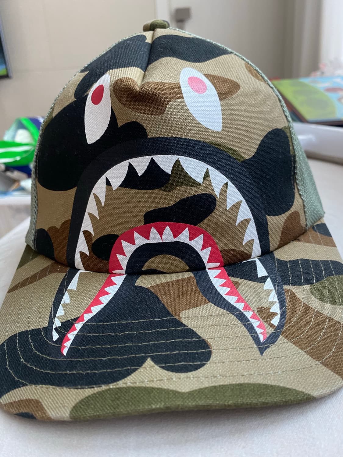 베이프 샤크 카모캡 상품이미지3