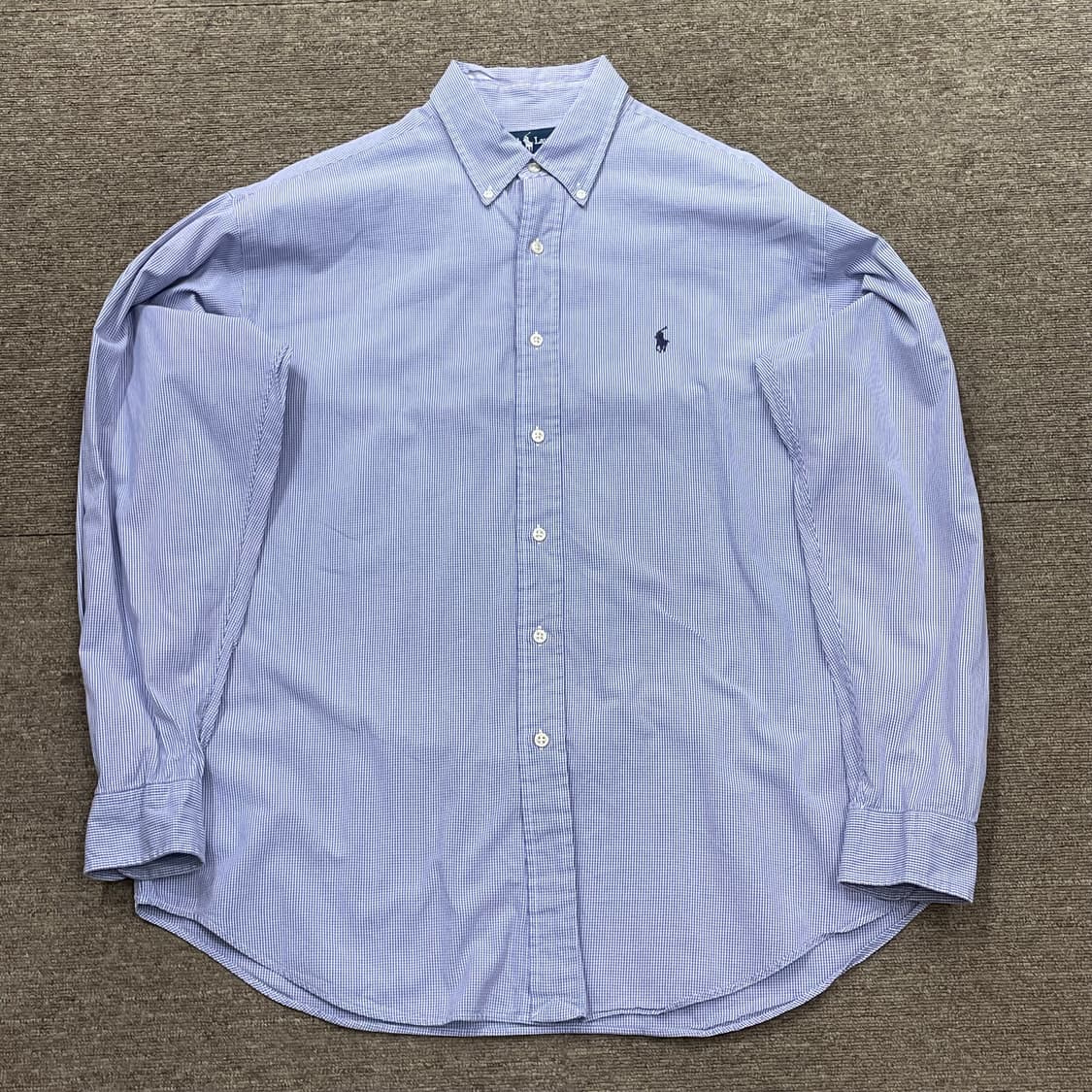 (L) POLO 폴로 랄프로렌 체크 셔츠 블레이크 상품이미지1