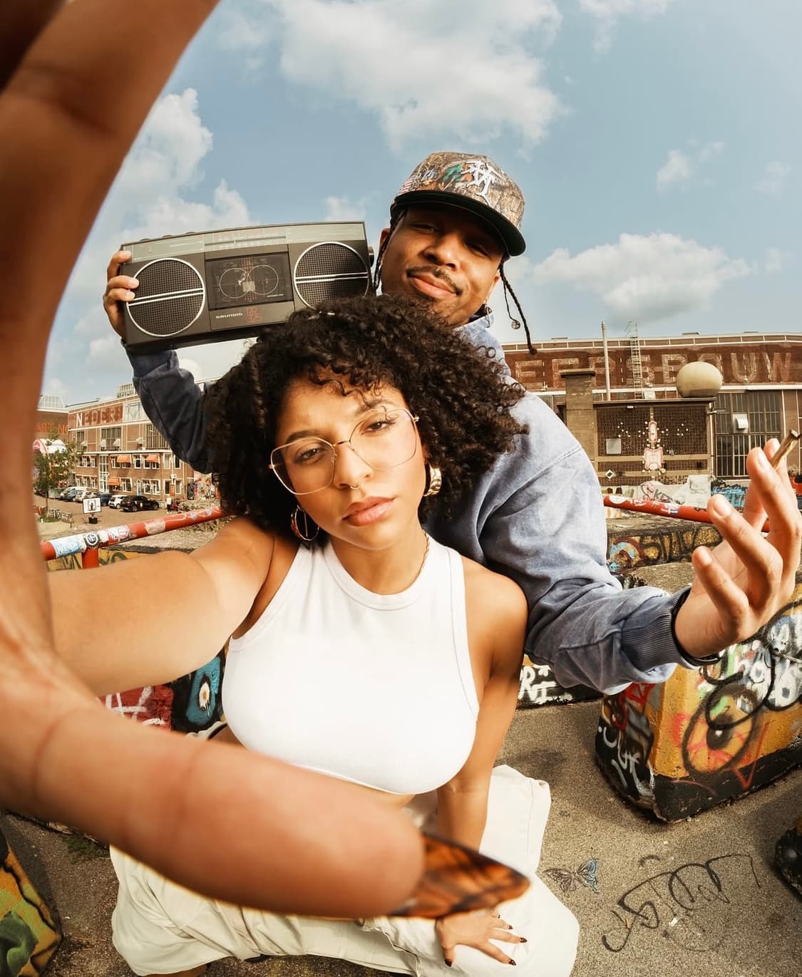 KILL THE HYPE 킬더하이프 LA 트리 카모 아나키 스냅백 상품이미지3