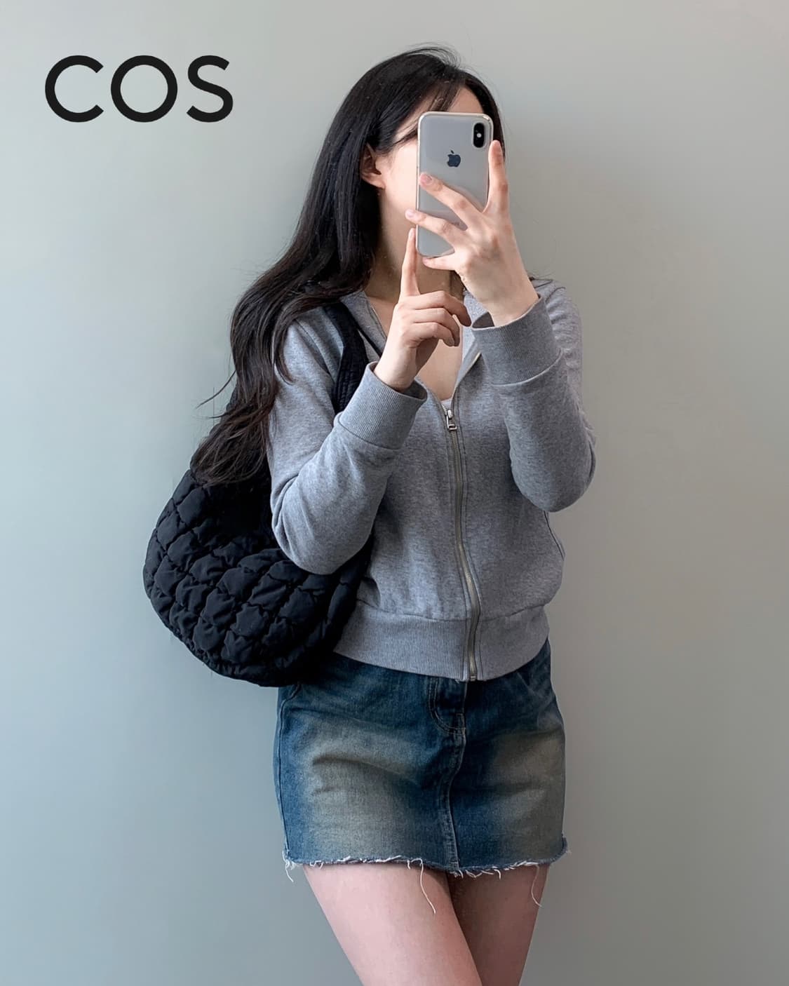 코스 퀼팅 백 상품이미지3