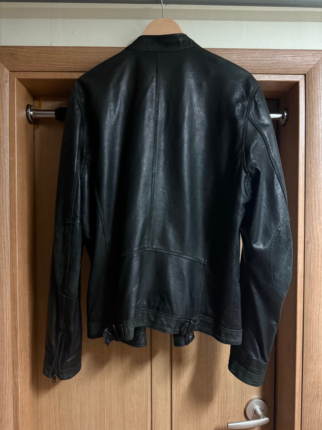 디젤 양가죽 자켓 (착샷) 상품이미지5