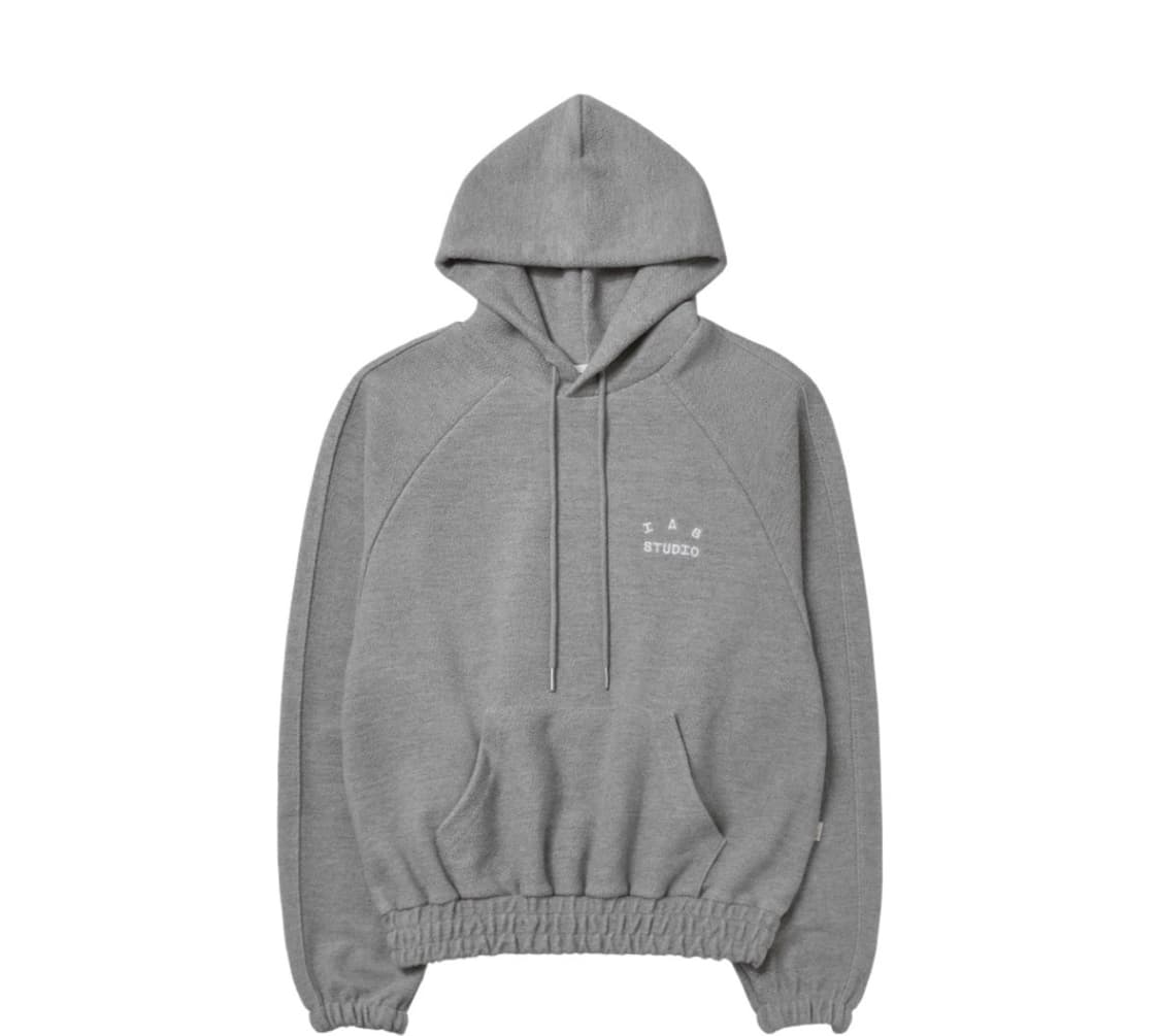 아이앱스튜디오 헤링본 후드 그레이 XL 상품이미지1