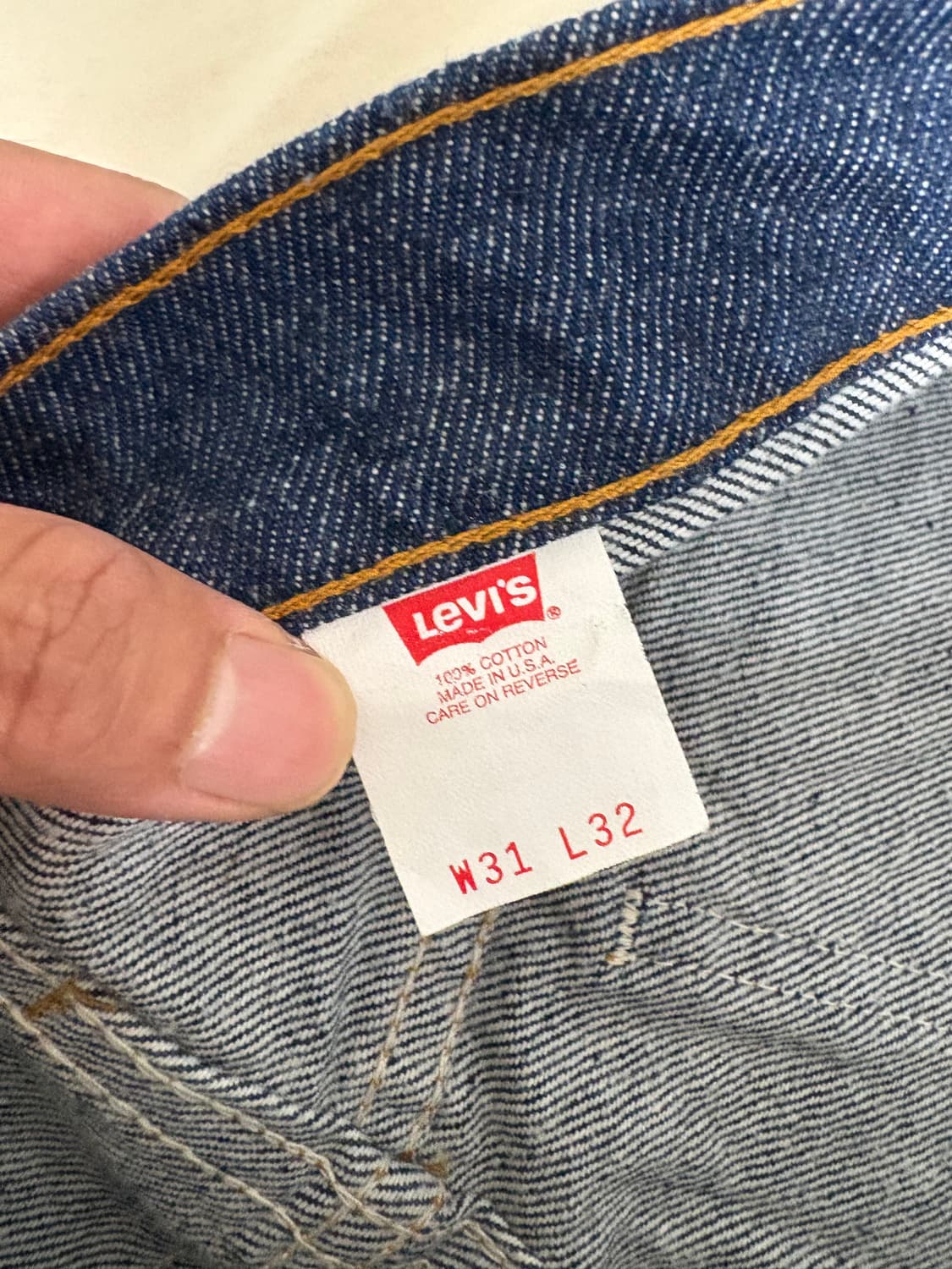 Levis 90s 리바이스 오렌지탭 517 데님팬츠 W31 L32 상품이미지6