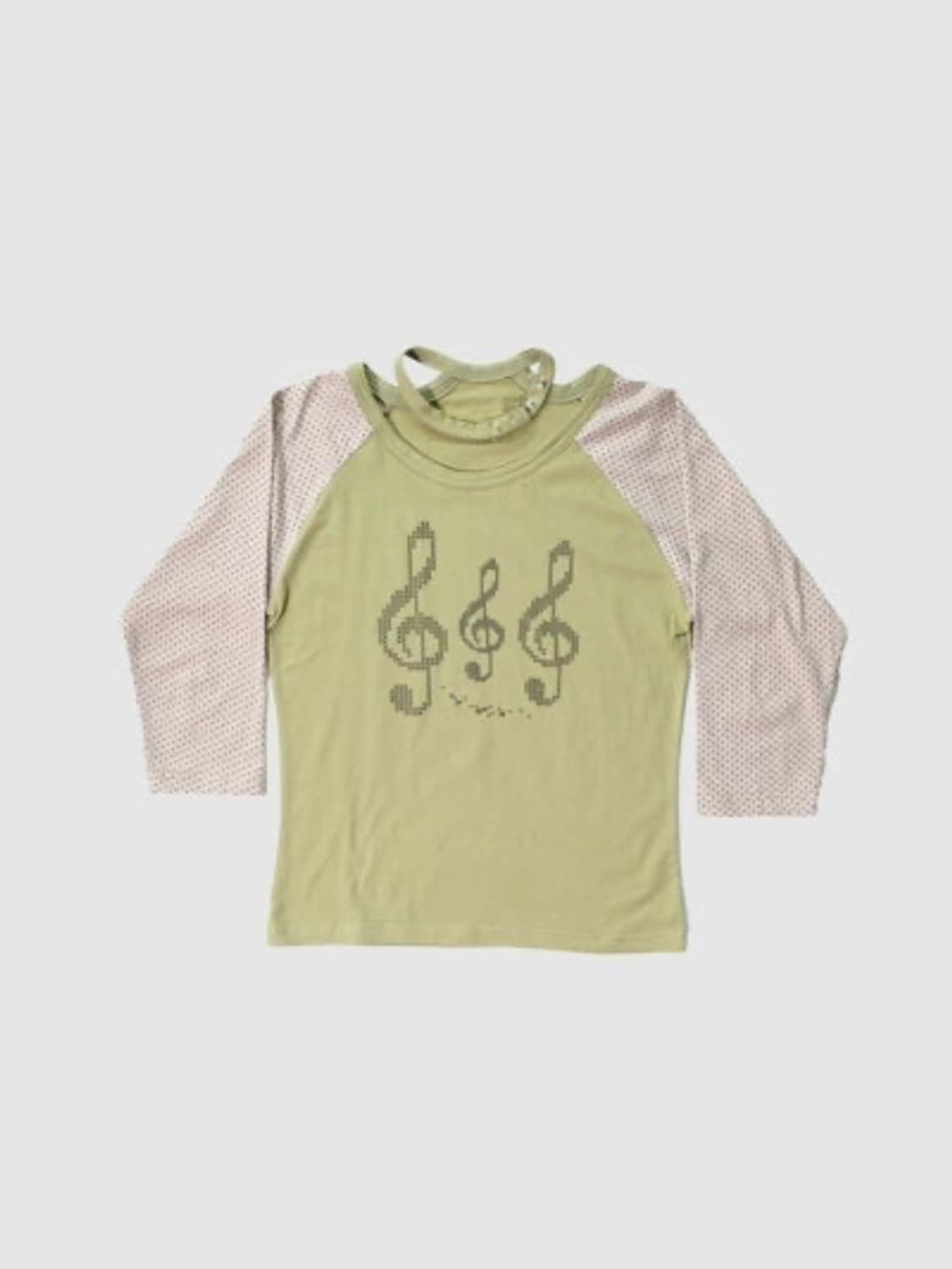 인앤양인하모니 멜로디 티셔츠 그린 상품이미지2