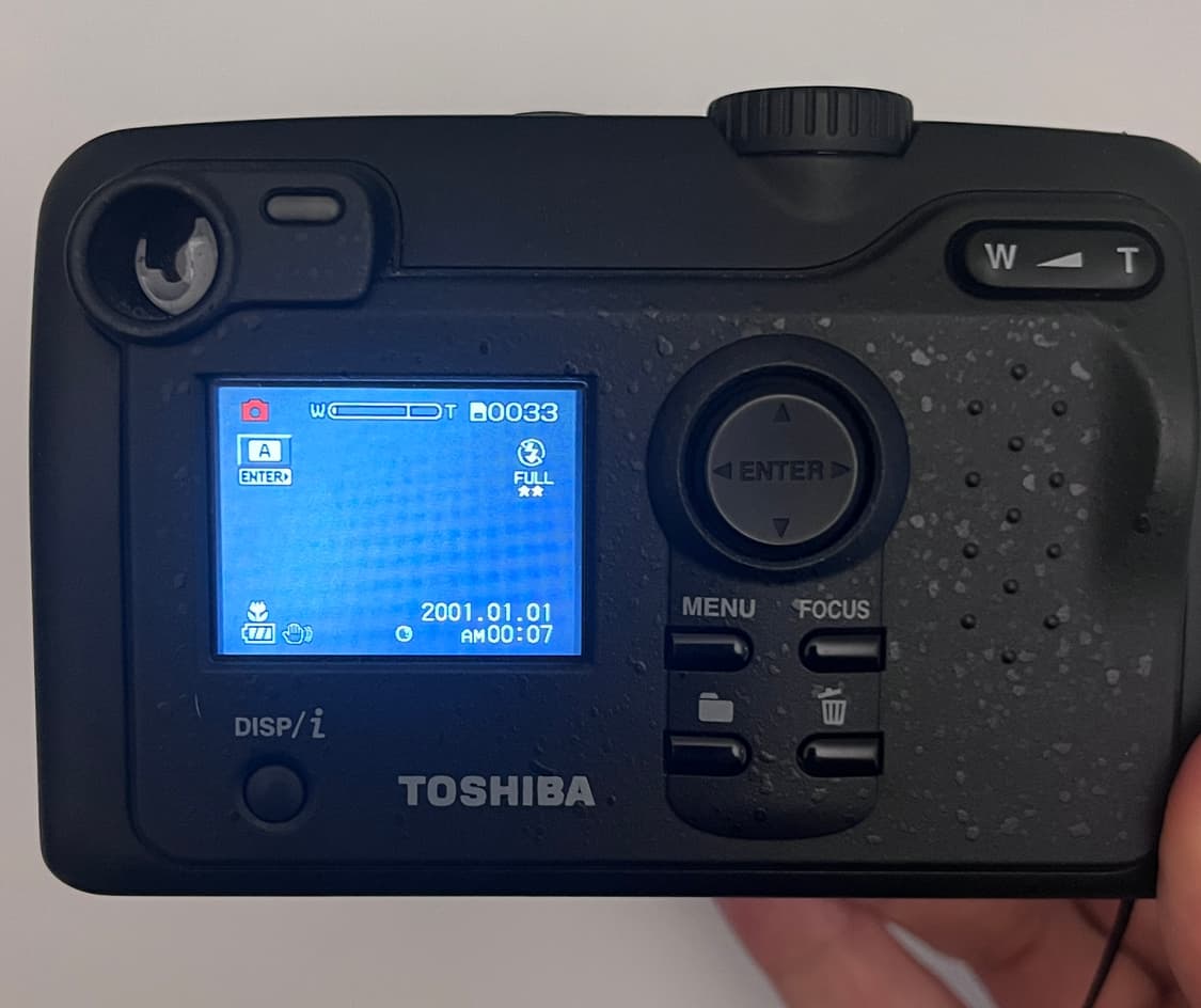 도시바 pdr-m71 빈티지 디지털카메라  상품이미지5