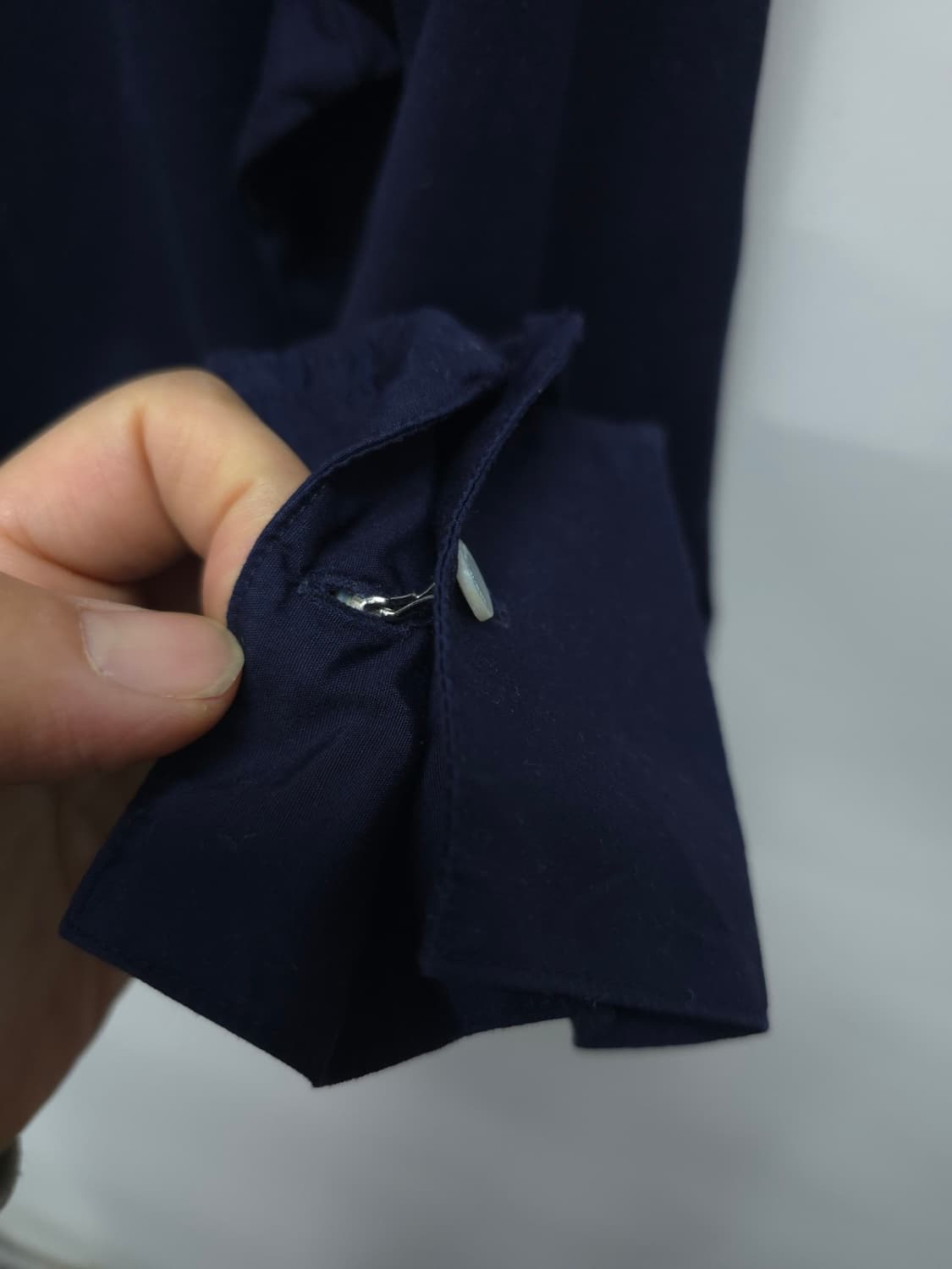 폴로랄프로렌 노치넥라인 네이비 긴팔 티셔츠 L 상품이미지9