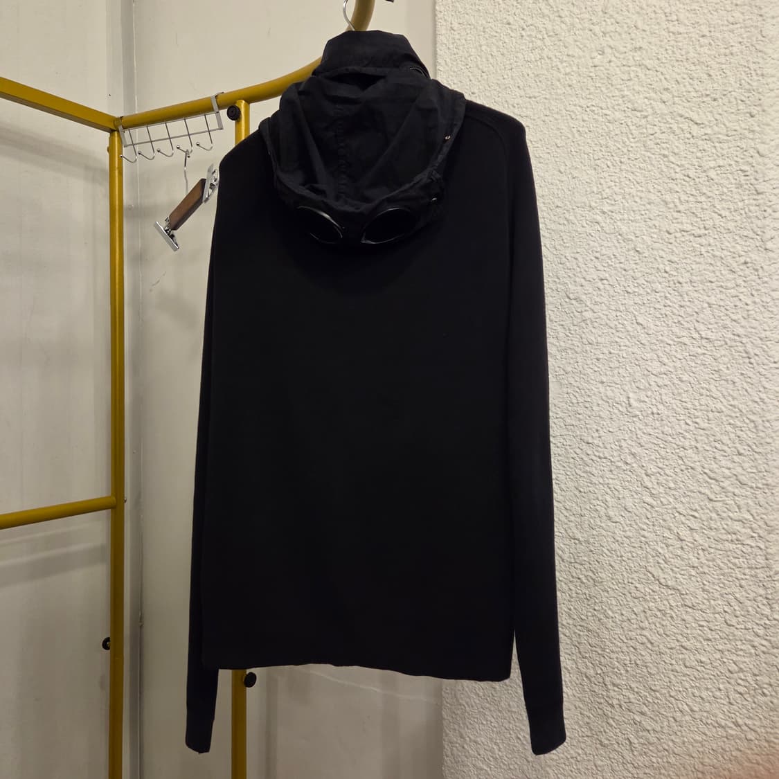 cp컴퍼니 고글 니트 후드 집업 100 상품이미지2