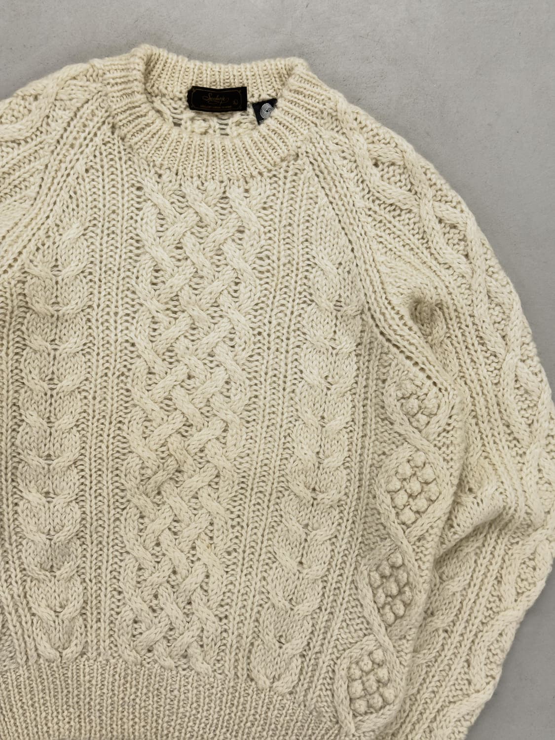 케이블 스웨터 상품이미지2