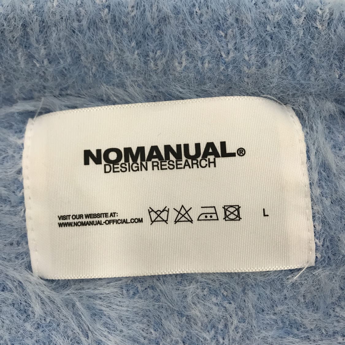 노매뉴얼 헤어리 니트 새상품 [L사이즈] 상품이미지6