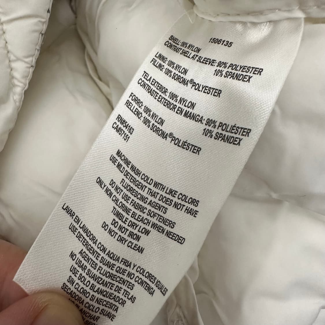 타미힐피거 여성 패딩 점퍼 화이트 XS 상품이미지9