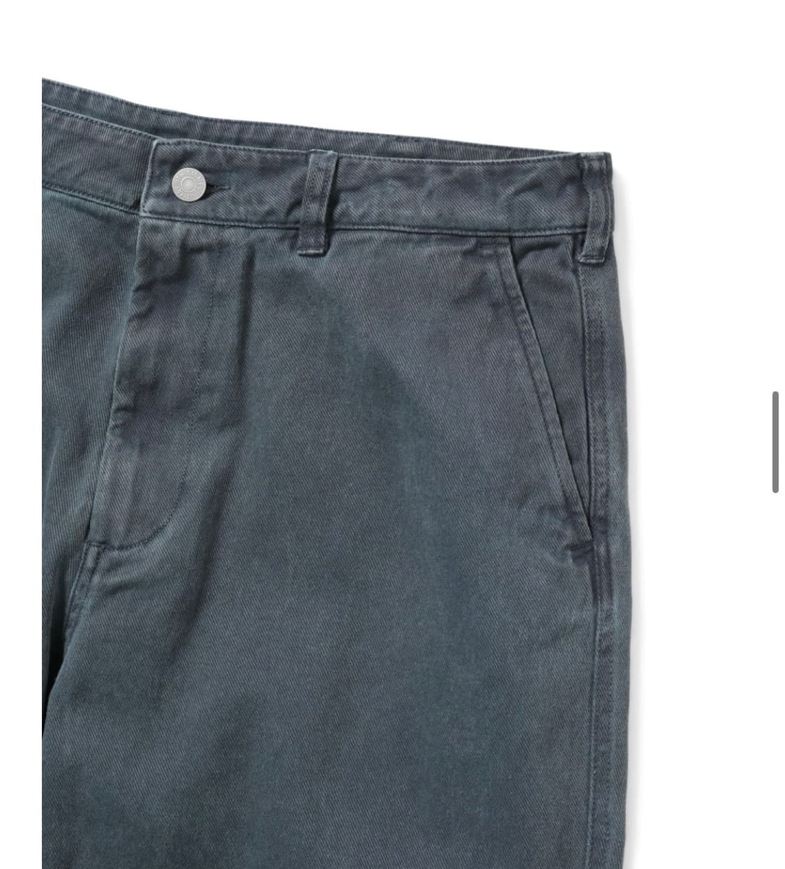 [디스이즈네버뎃]OL Overdyed pant Washed Navy_S 상품이미지4