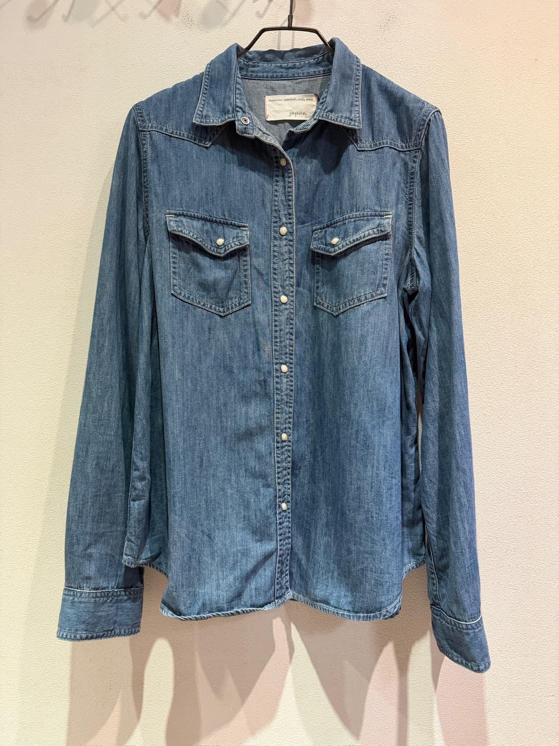 Japan Made Western Denim Shirt 상품이미지3