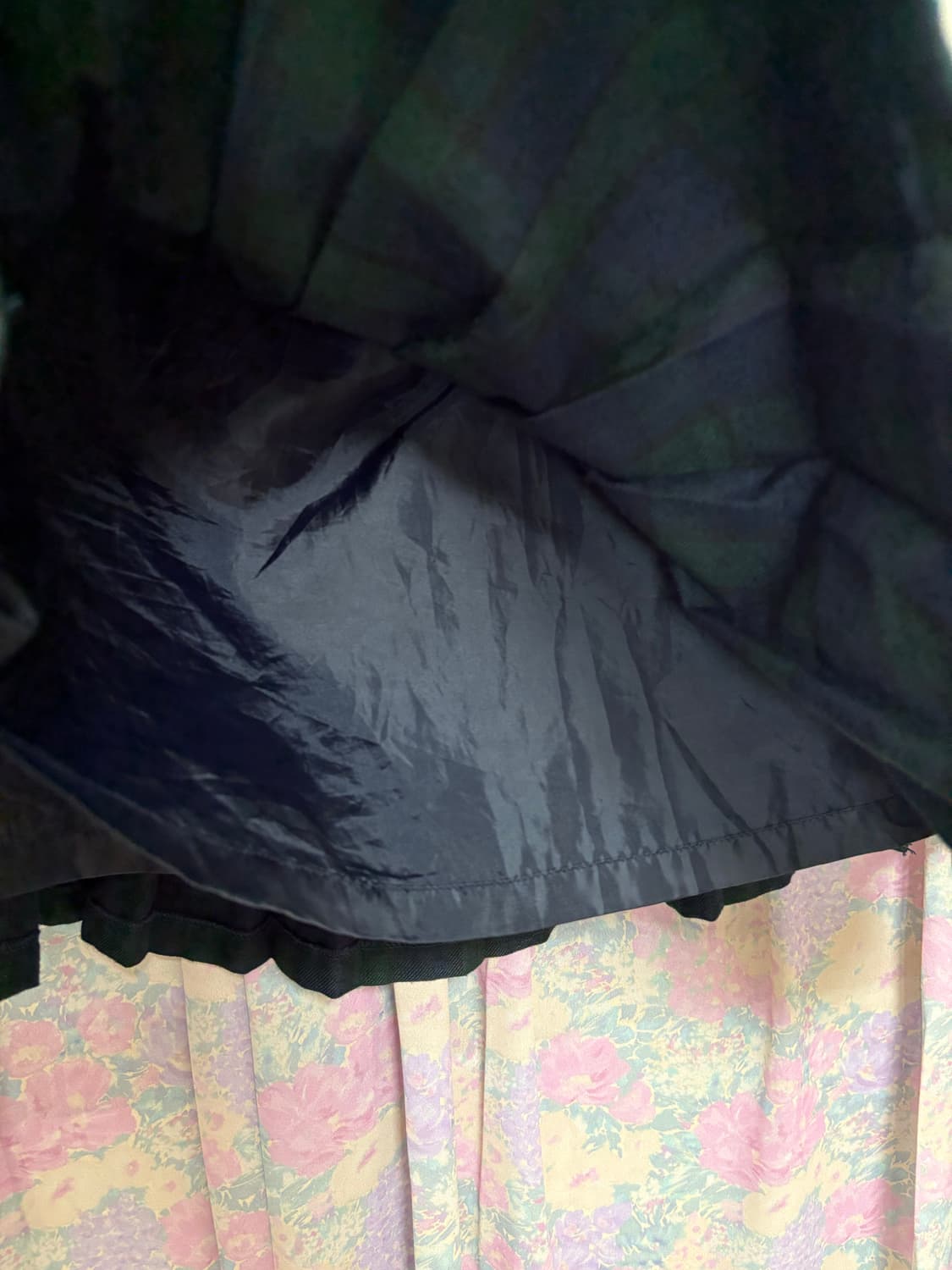 타탄체크 플리츠 미니 스커트 상품이미지8