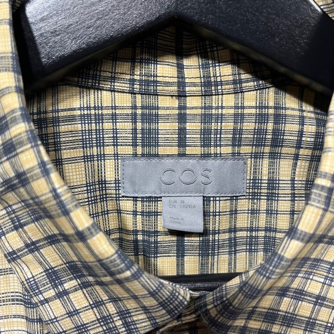 코스 미니멀 체크셔츠 상품이미지5