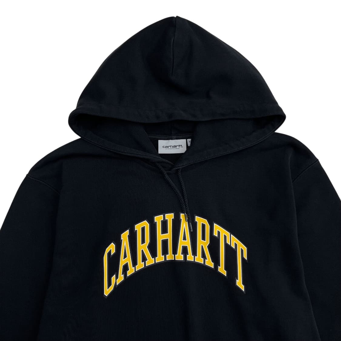 칼하트 옐로우 패치로고 네이비 후드 XL 상품이미지4