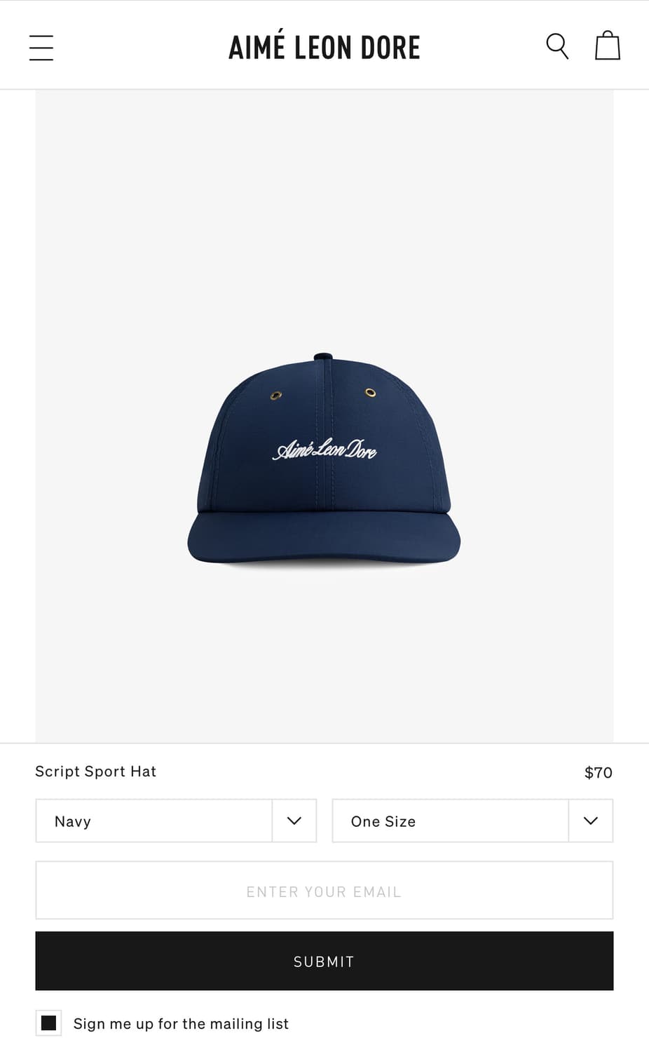 에메레온도르 모자 두개 새상품 aime Leon dore 상품이미지9