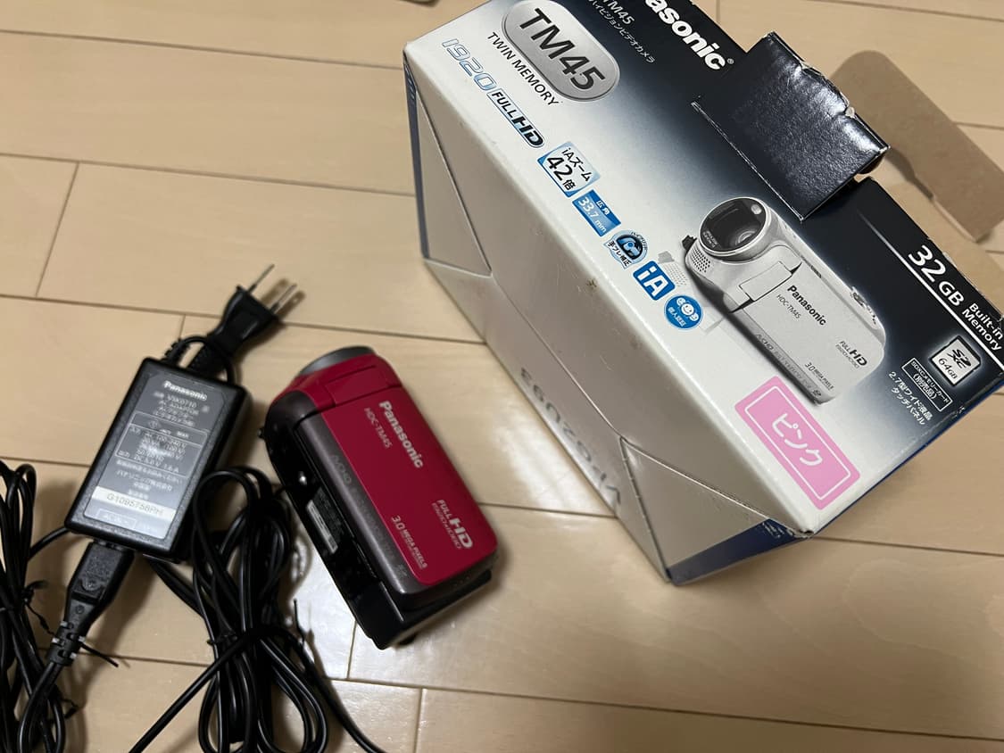 민트급 빈티지 캠 ) 파나소닉 빈티지 캠코더 hdc-tm45 상품이미지4