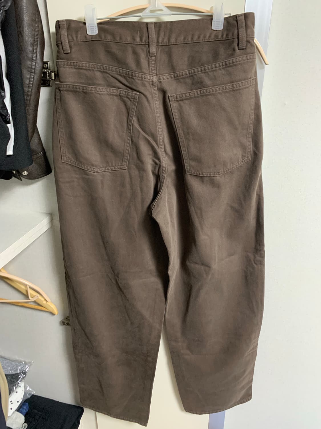 유니클로U 데님턱팬츠 25 새상품 상품이미지3