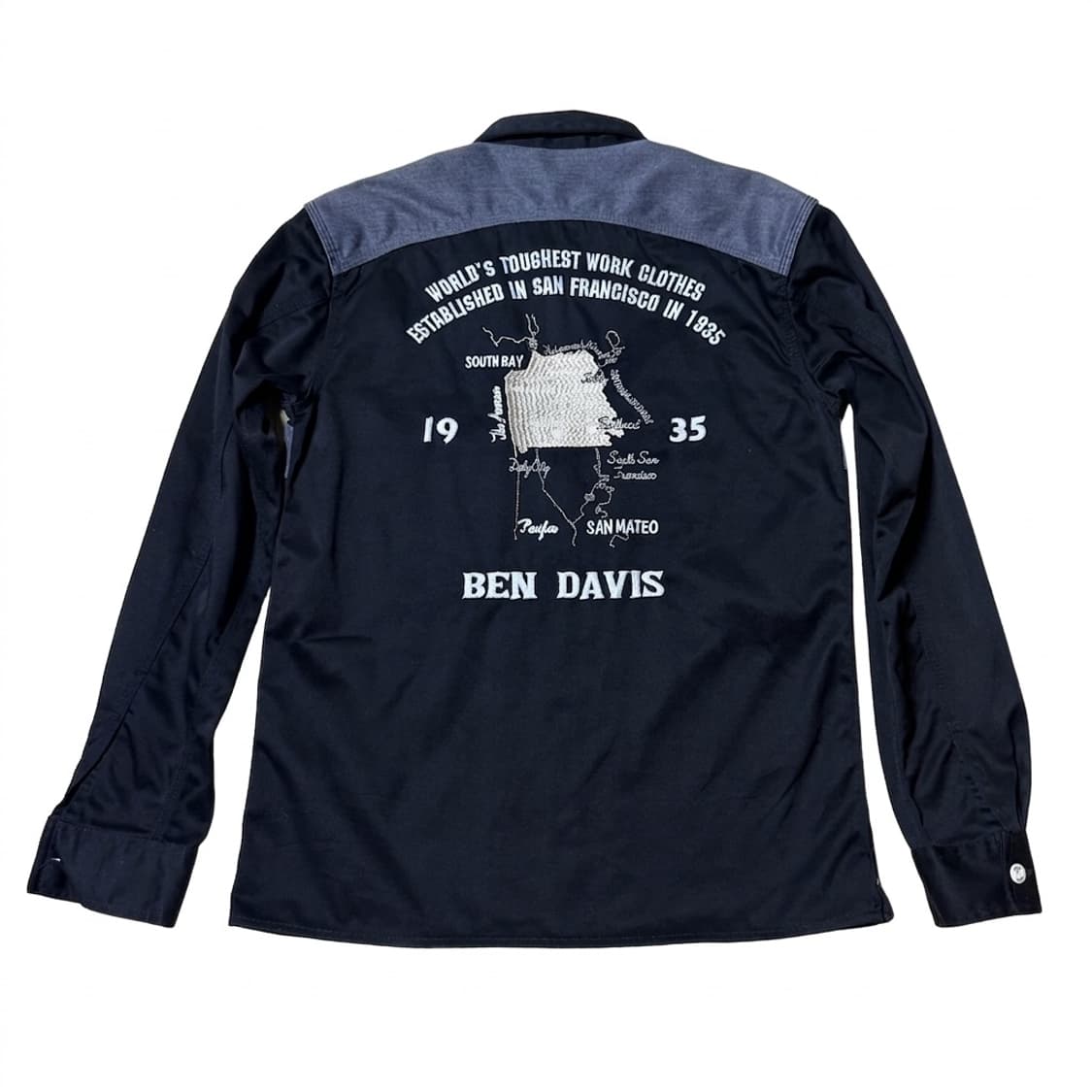 벤 데이비스(ben davis) 자수 셔츠 상품이미지2