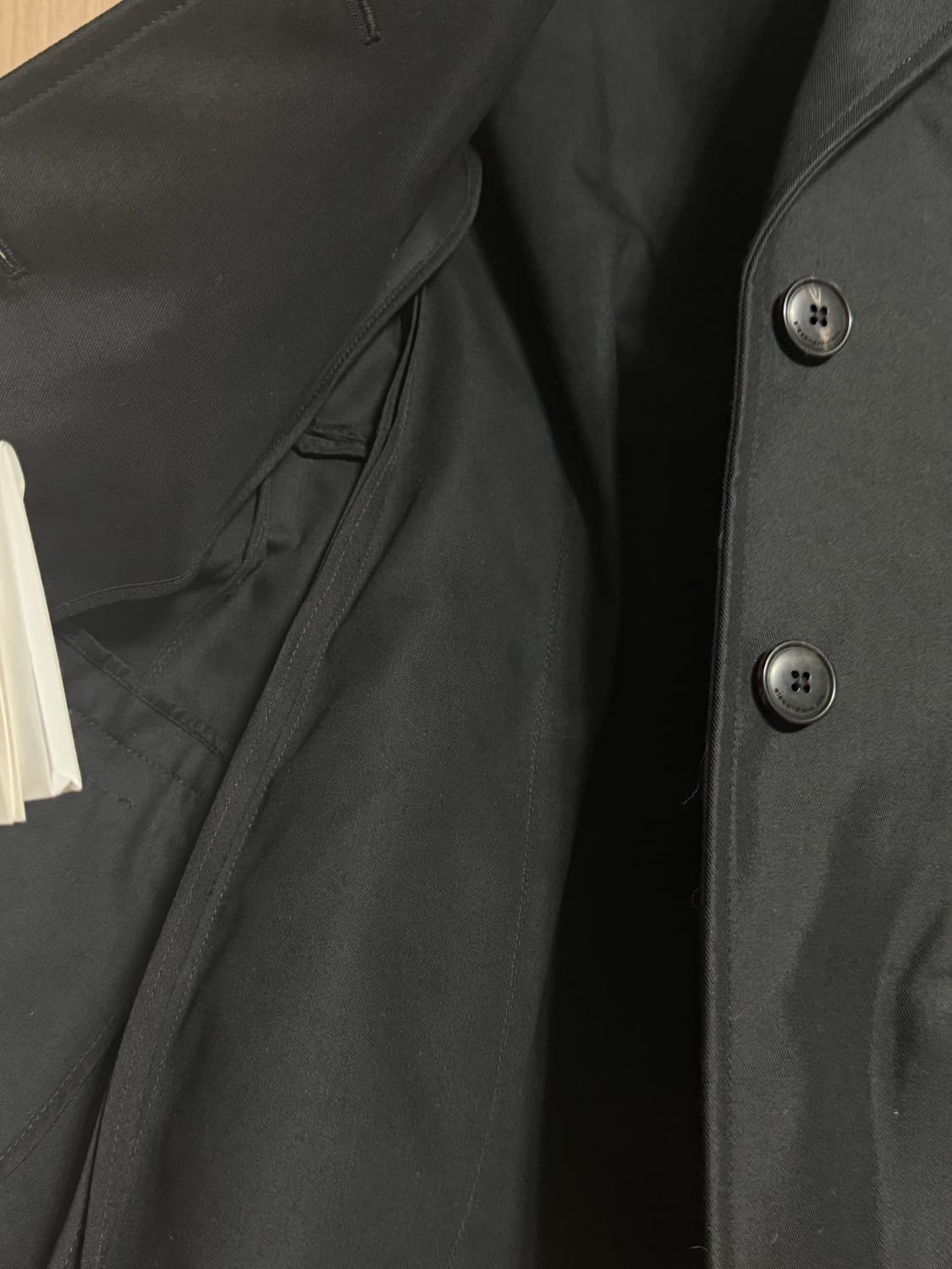 알렉산더왕 블랙 코튼 블레이저 자켓 상품이미지4