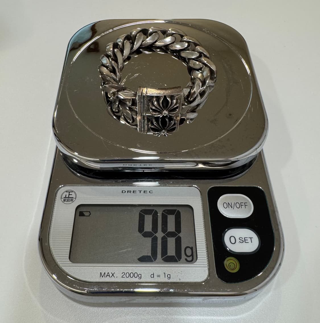 크롬하츠 라지 박스 CH 크로스 클래식 팔찌 상품이미지4