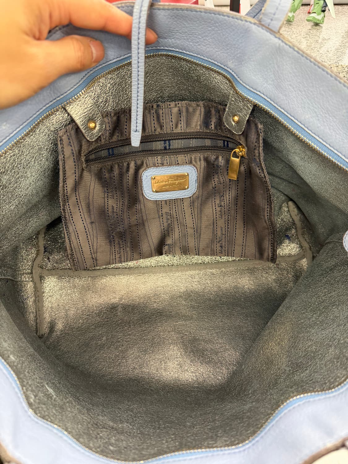 정품) 페라가모 간치니 숄더백 상품이미지7