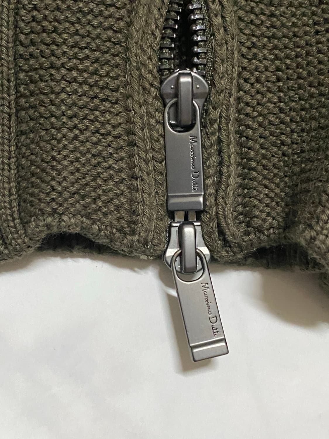 마시모두티 남성 엑스트라 파인 코튼 골지 니트 풀오버 100-105 상품이미지4