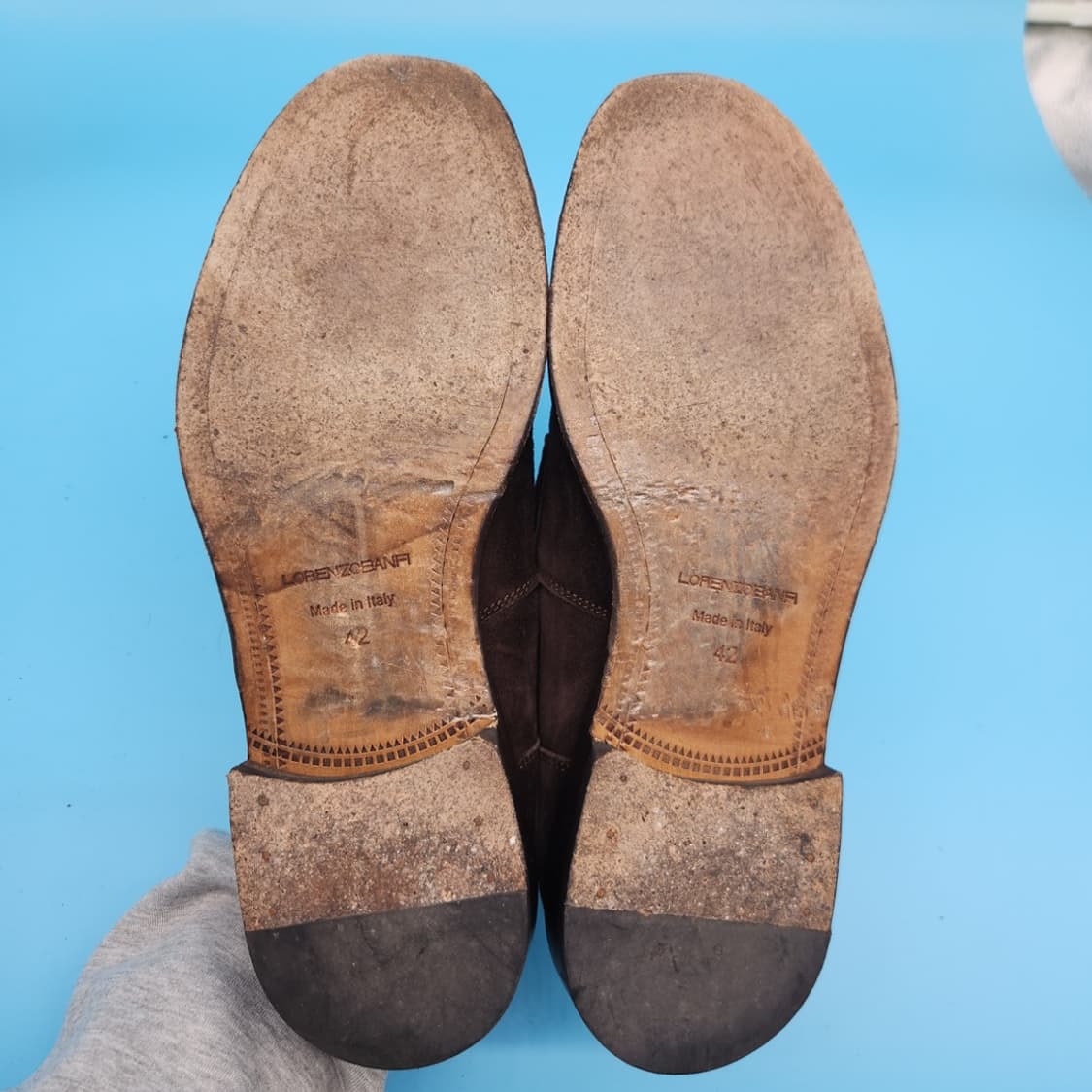 o 로렌조반피 스웨이드 남성로퍼 280 상품이미지4