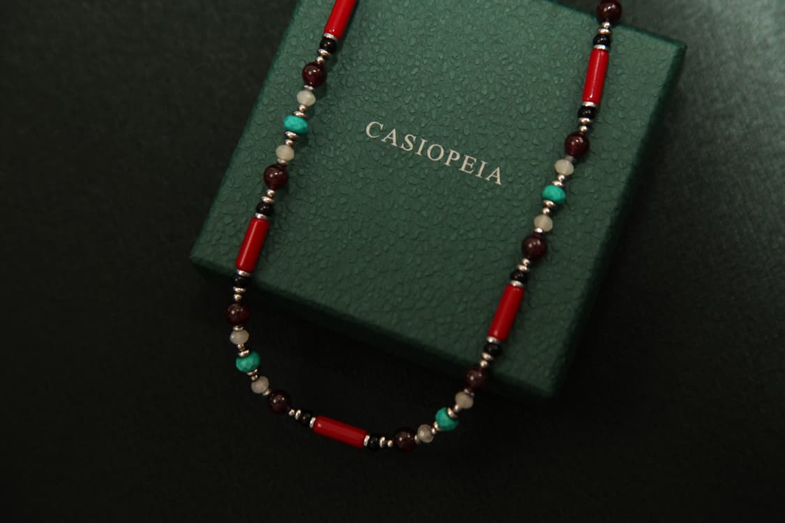 CASIOPEIA Sunrise Necklace 가넷 원석목걸이 상품이미지4