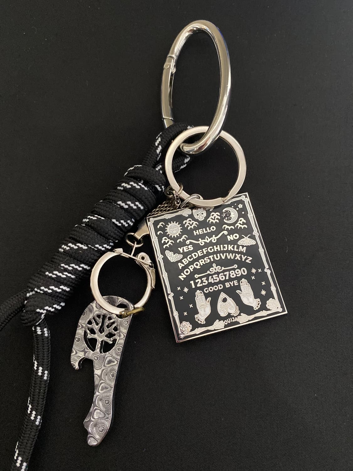 블랙 메탈 팬더트 키링 상품이미지2