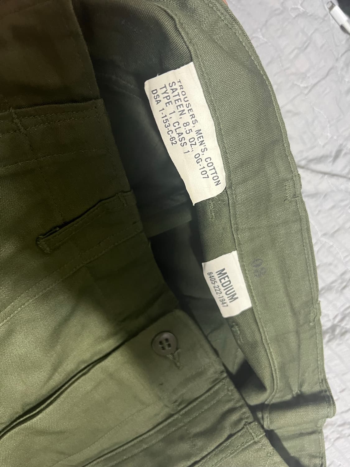 OG-107 퍼티그팬츠 전기형 데드스탁급 M size 상품이미지4