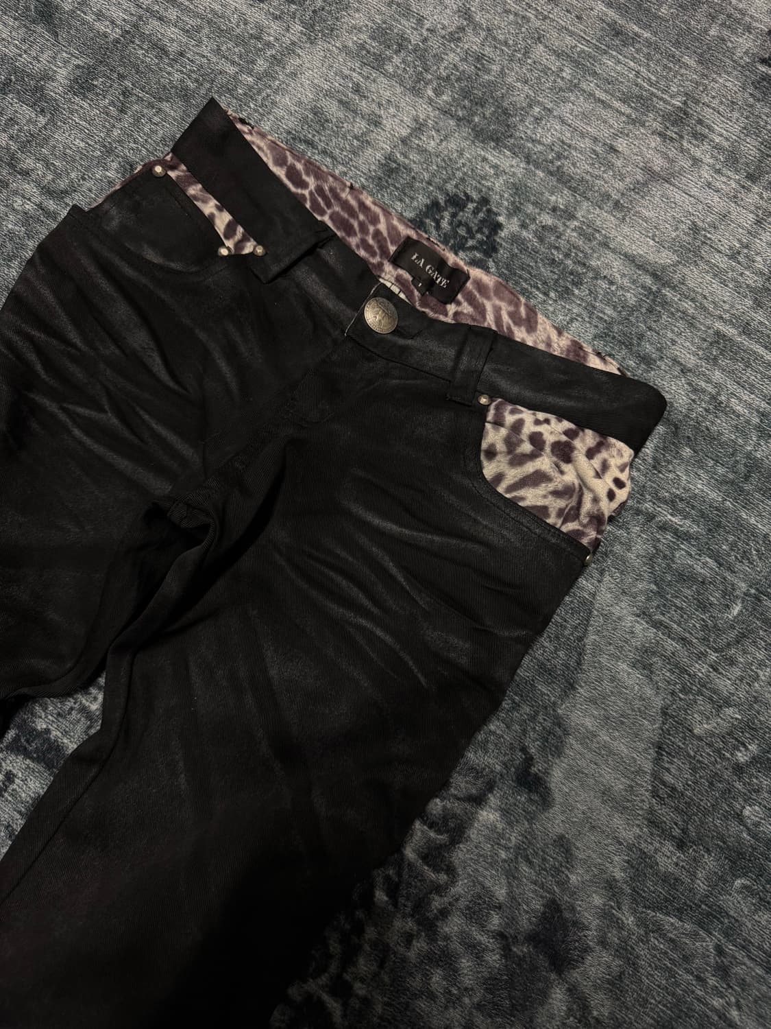 Lagate 00s vkei leopard shadow washing b 상품이미지3