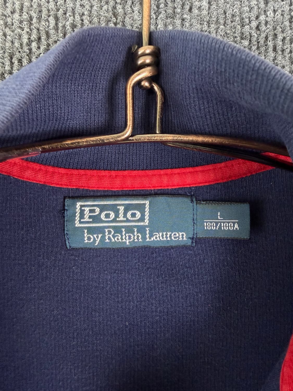 폴로랄프로렌 스키패치 하프집업 코튼니트 상품이미지4