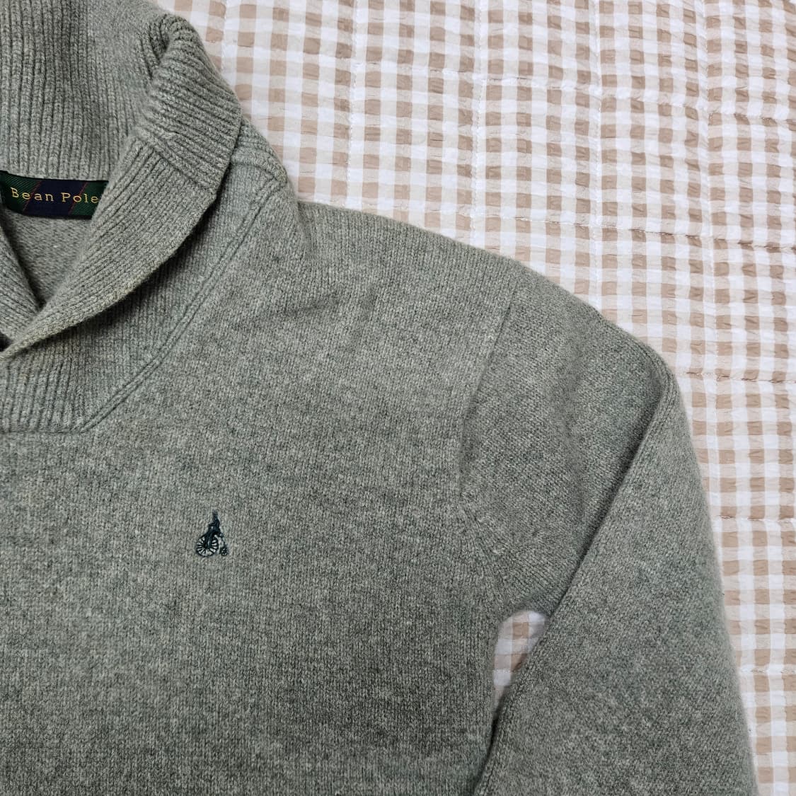 빈폴 숄카라 울100 니트 스웨터 남자100 상품이미지3