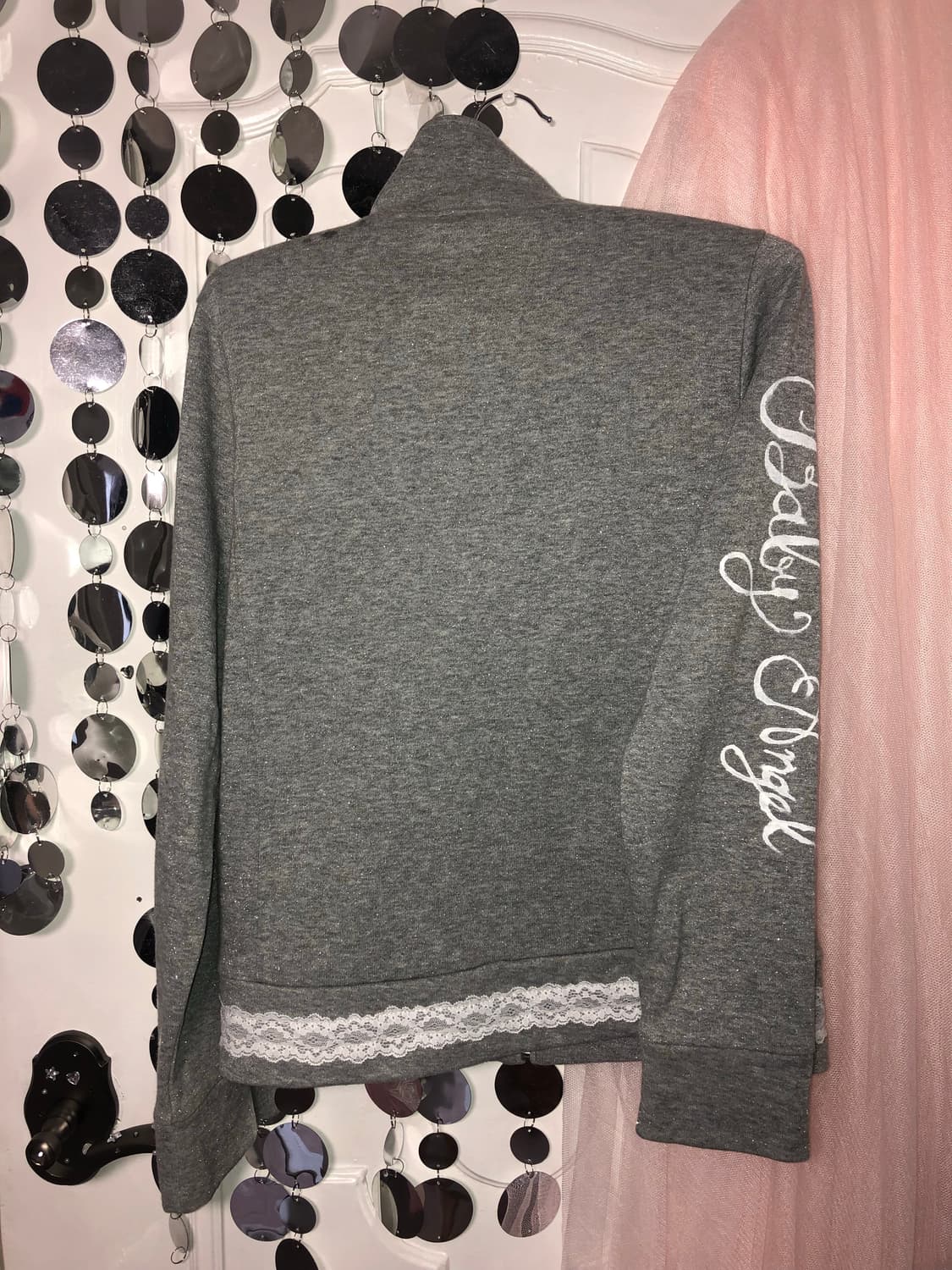 gray ribbon cubic lettering outer 상품이미지2