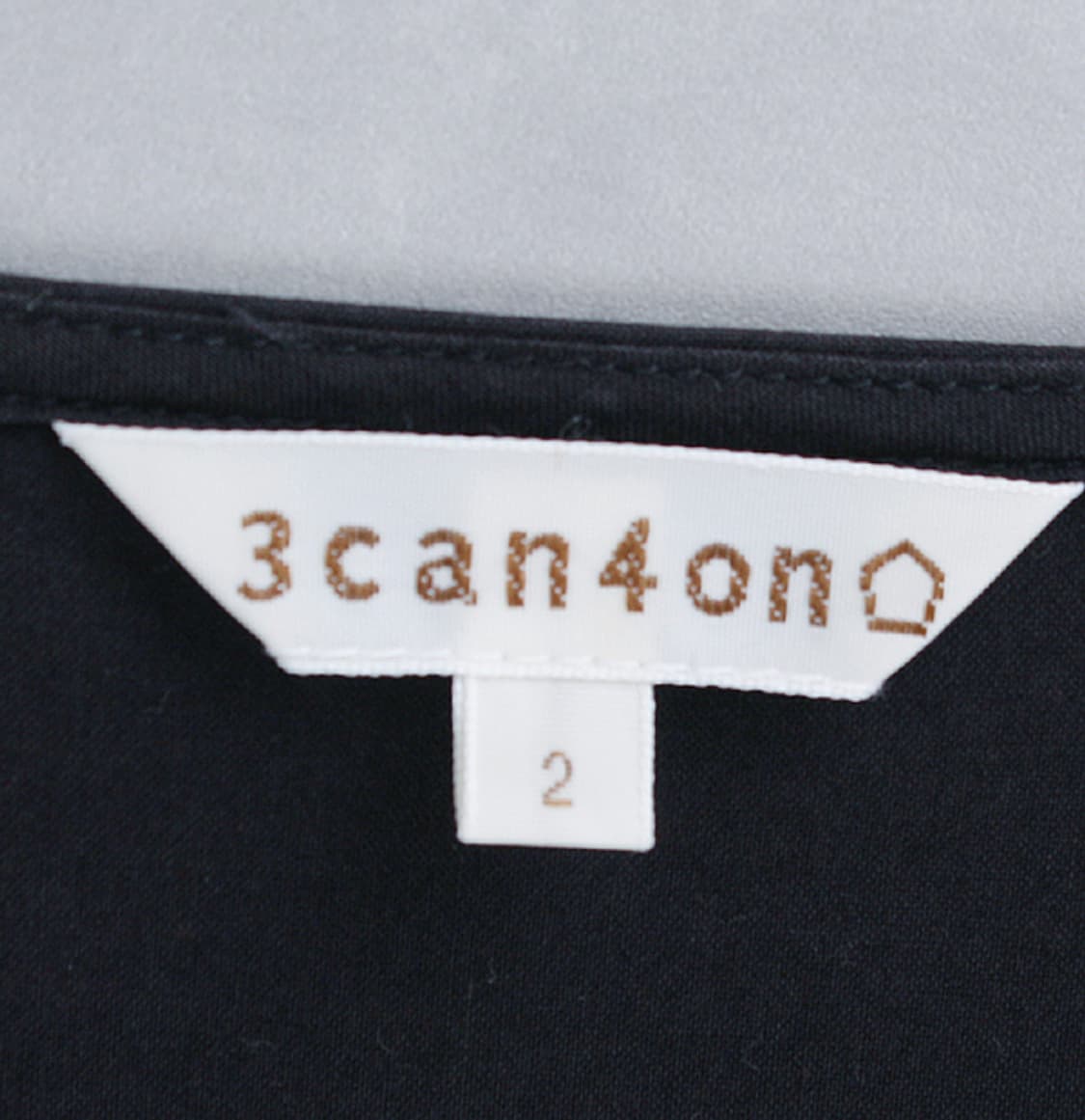 3can4on black cotton top _ S4932 상품이미지8
