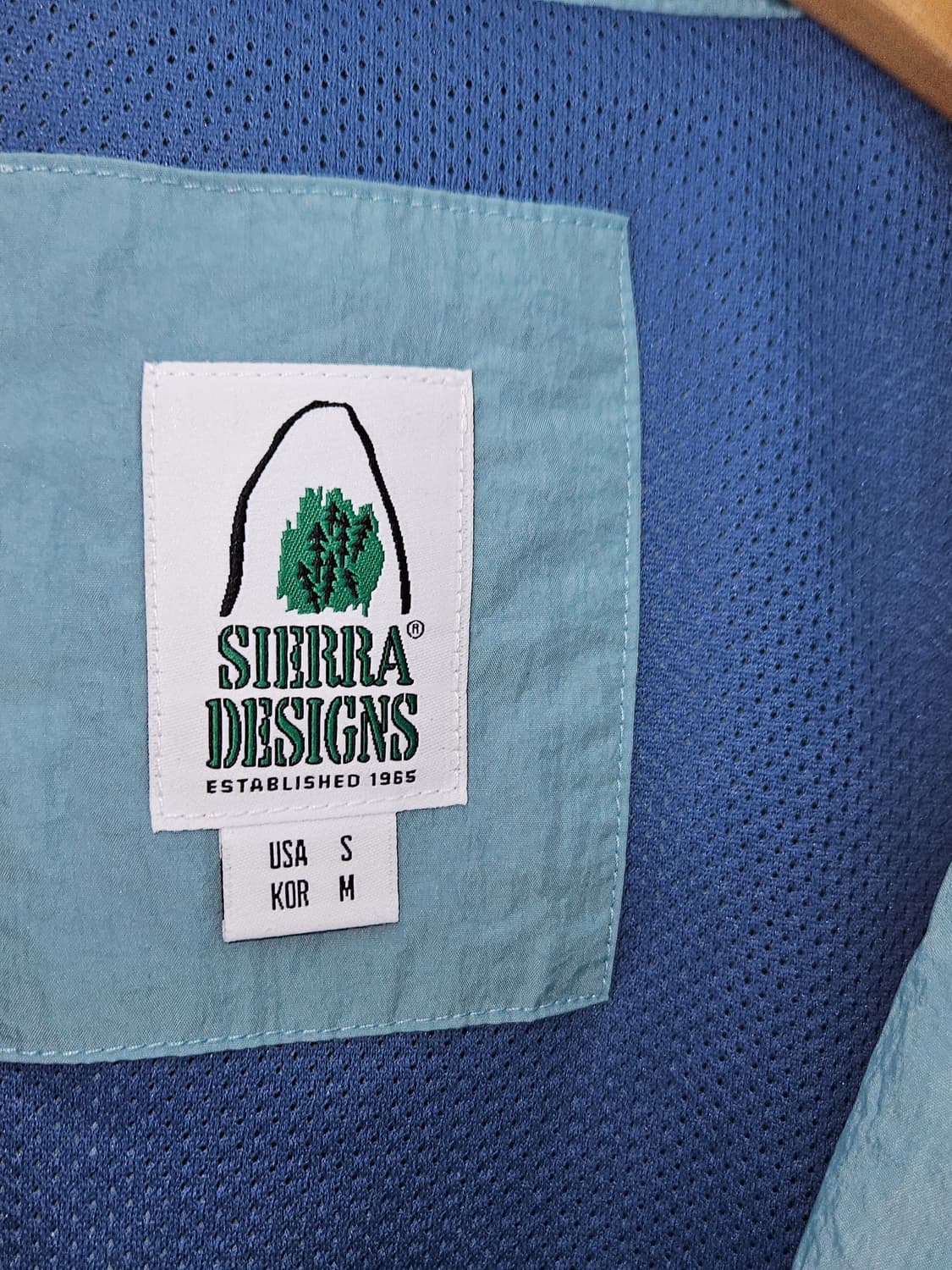 시에라디자인 바람막이 자켓 나일론 M (거의 새상품) 상품이미지4