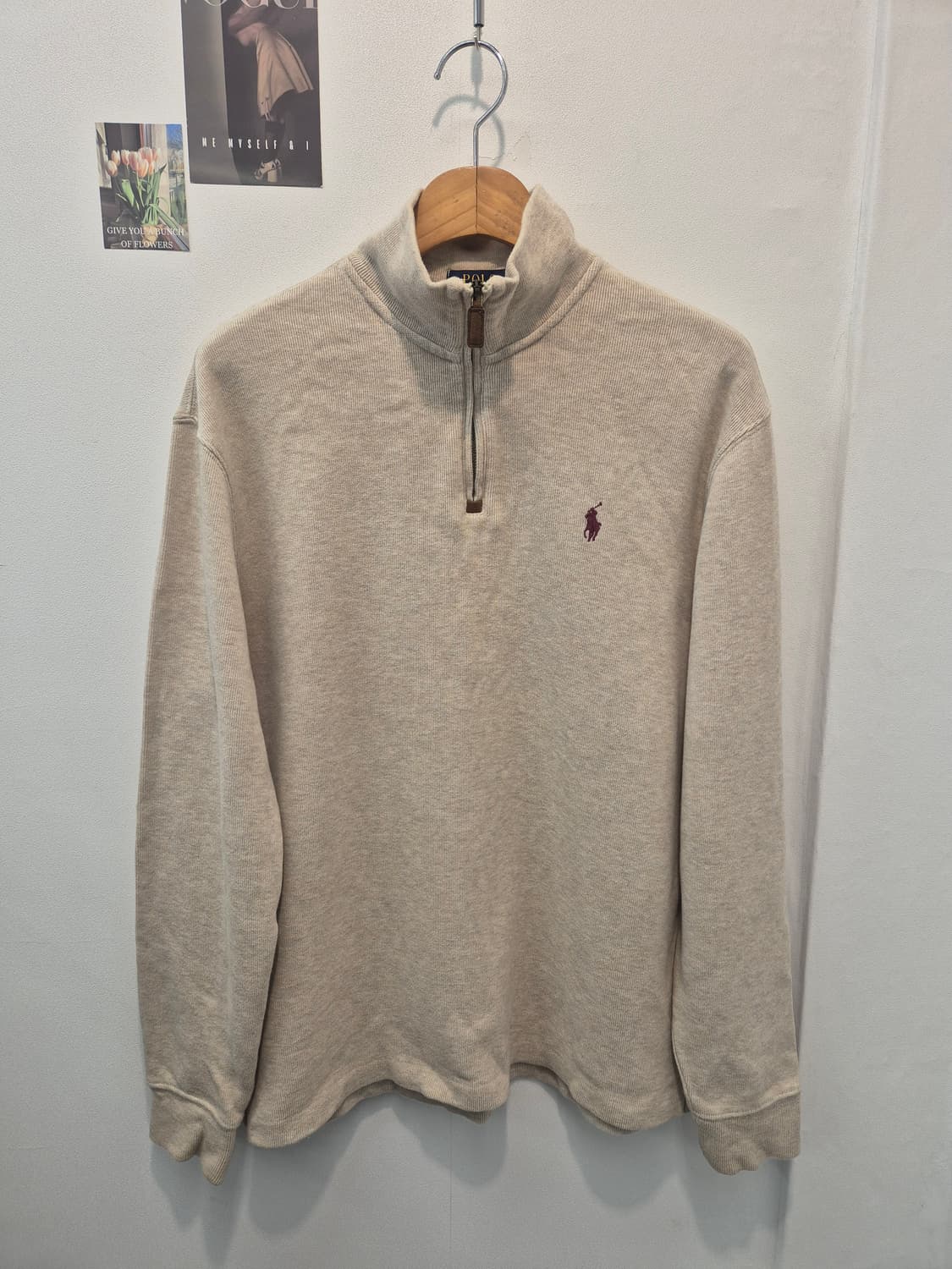 폴로 랄프로렌 남성 반집업 스웨터  M
 상품이미지1