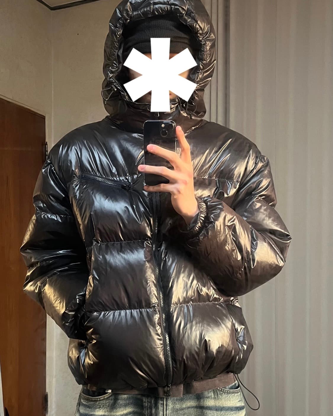 키뮤어 RDS 후디드 다운 점퍼 L 상품이미지3