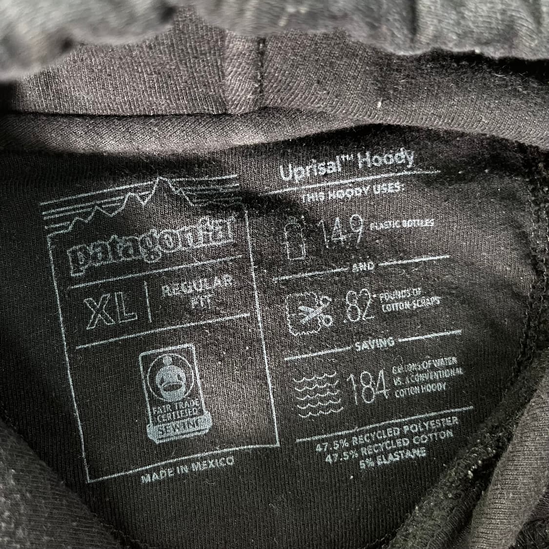 105 파타고니아 스몰로고 후드티 상품이미지3