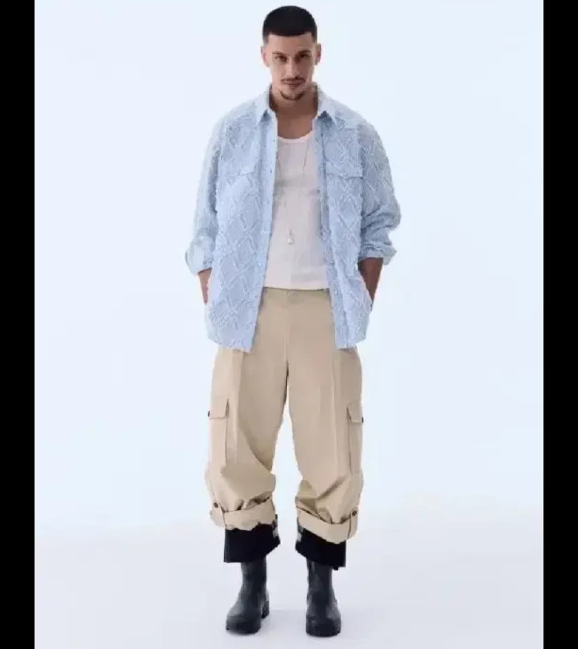 렉토 보헤미안 테슬 셔츠 m 구합니다 상품이미지1