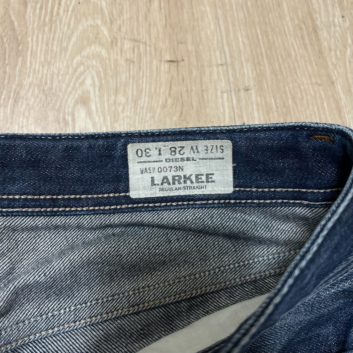 디젤 라키 레귤러 데님 청바지 28  상품이미지4