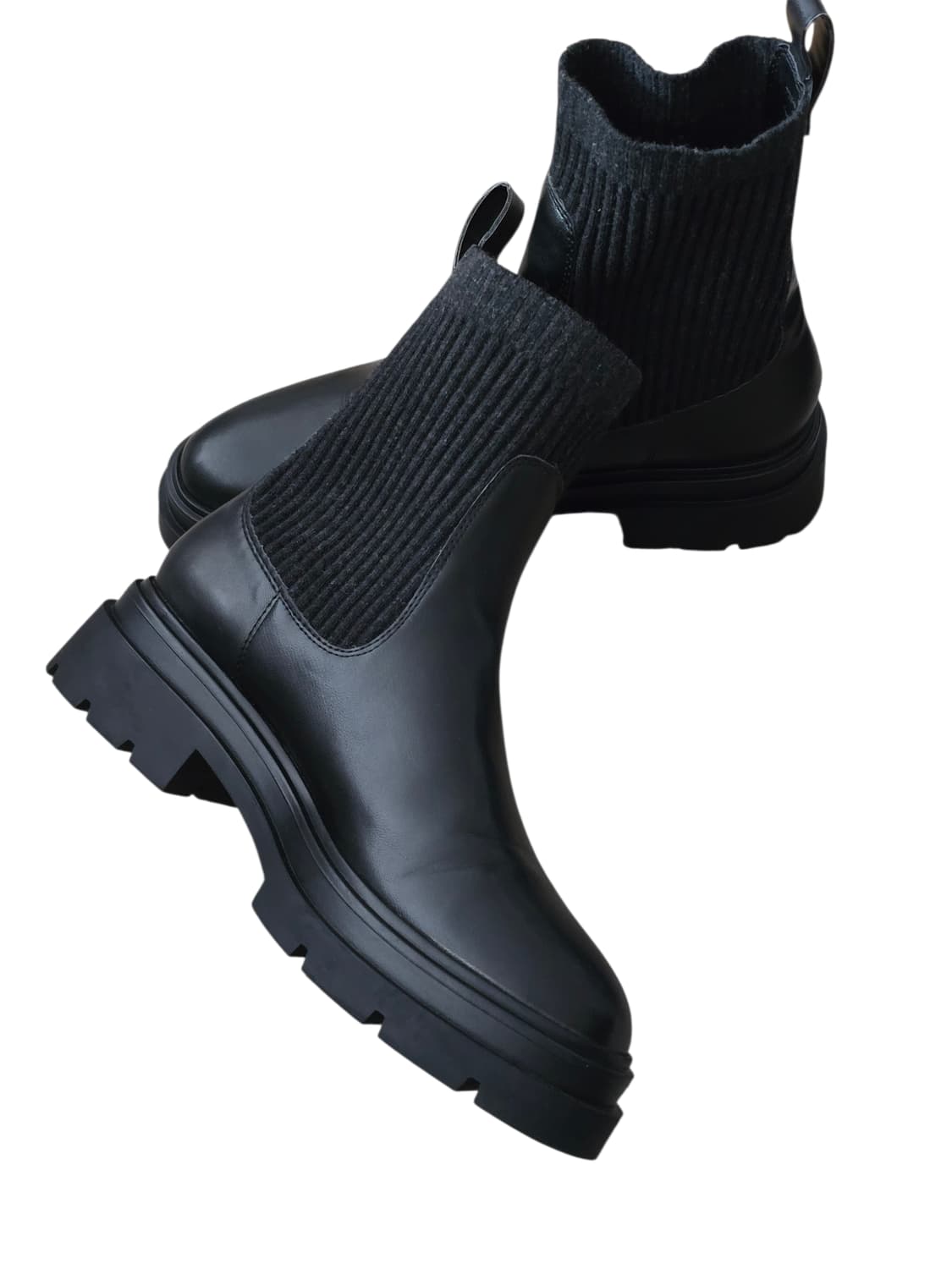 (240)자라 트랙솔 플랫 앵클 부츠 상품이미지5